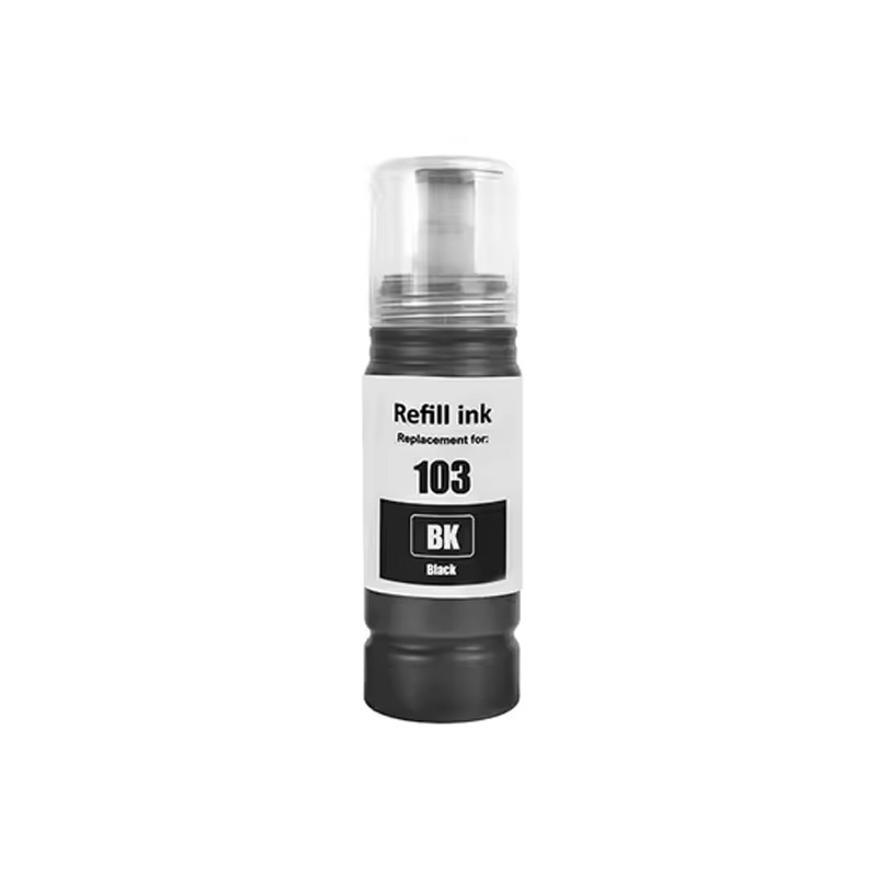 Bouteille d’encre Sublimation Epson Ecotank 103 100ml Noir en Tunisie Bouteille d’encre Sublimation Epson Ecotank 103 100ml Noir en Tunisie