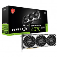 Carte Graphique MSI GeForce RTX 4070 Super Ventus 3X Black 12Go OC En Tunisie