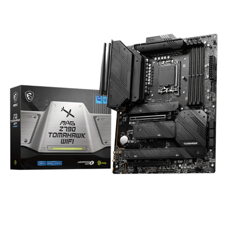 Carte Mère MSI Mag Z790 Tomhawk WIFI DDR5 LGA1700 En Tunisie Carte Mère MSI Mag Z790 Tomhawk WIFI DDR5 LGA1700 En Tunisie