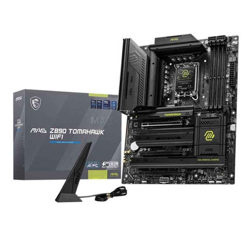 MSI Carte Mère MAG Z890 Tomahawk WIFI DDR5 LGA1851En Tunisie MSI Carte Mère MAG Z890 Tomahawk WIFI DDR5 LGA1851En Tunisie