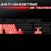 Spirit Of Gamer Clavier Gamer Xpert k250 Filaire RGB Rouge en Tunisie Spirit Of Gamer Clavier Gamer Xpert k250 Filaire RGB Rouge en Tunisie