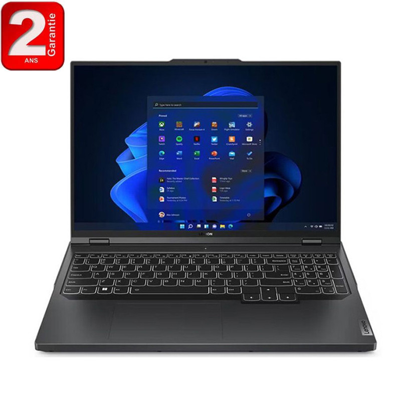 Pc Portable Gamer Lenovo Legion Pro 5 16ARX8 AMD Ryzen 7 48Go 1To SSD Gris En Tunisie