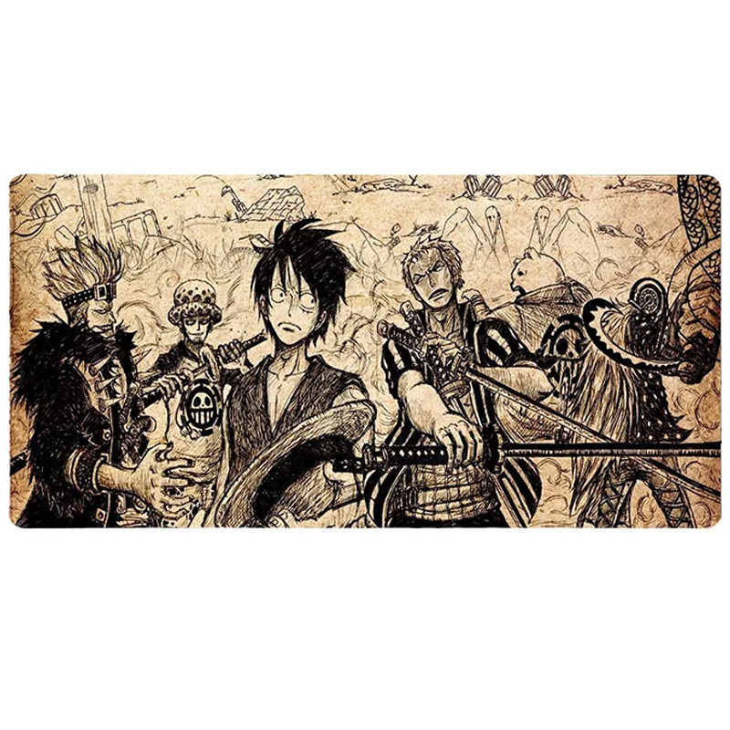 Tapis Souris Gaming XXL Luffy RGB en Tunisie