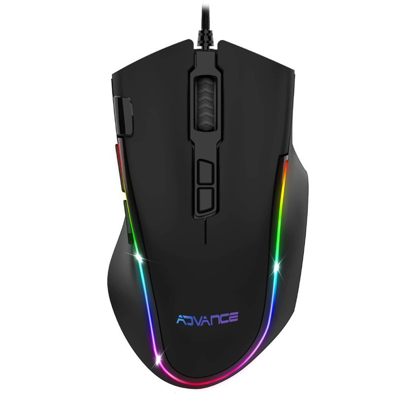 Souris Gamer Advance GTA250 RGB Noir en Tunisie Souris Gamer Advance GTA250 RGB Noir en Tunisie