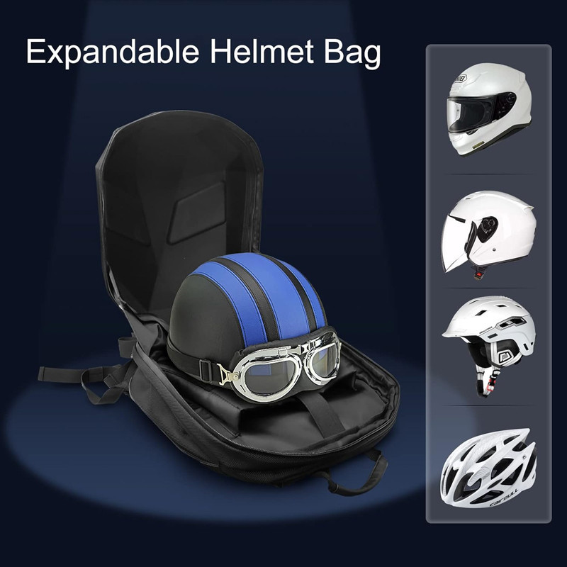 Sac à Dos Moto LED 18 Pouces Noir