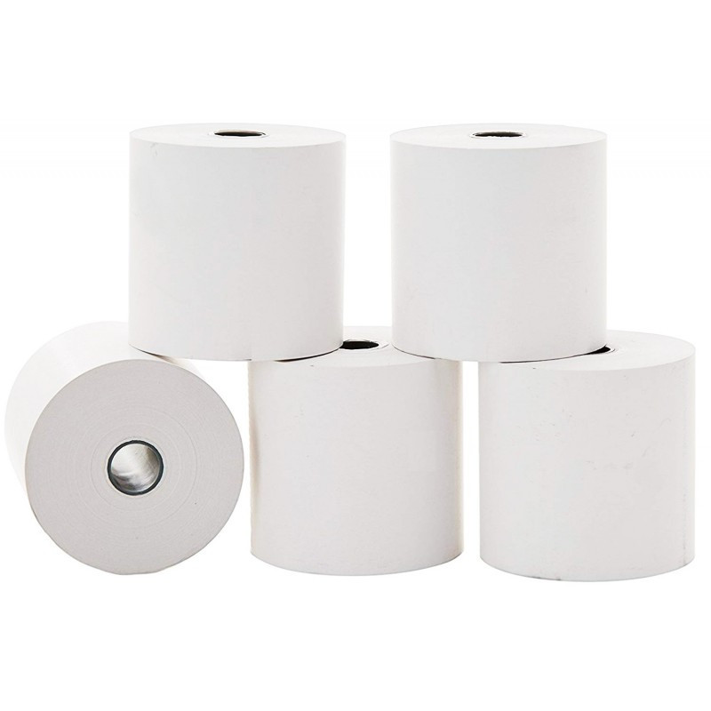 Rouleau De Papier Thermique 80 x 60 mm Blanc en Tunisie