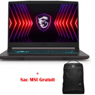Pc Portable Gamer MSI Thin 15 B13UCX i5 13Gén 8Go 512Go SSD en Tunisie