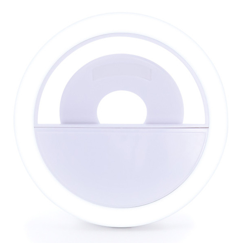 Mini Ring Light Pour Smartphone Blanc en Tunisie