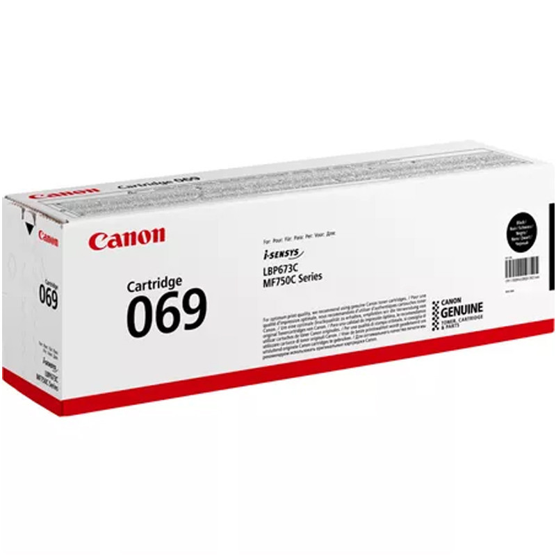 Toner Original Canon 069 Noir En Tunisie