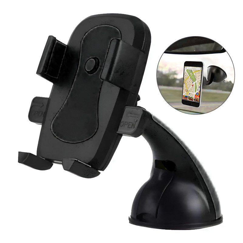 Support Voiture Pour Smartphone Noir en Tunisie Support Voiture Pour Smartphone Noir en Tunisie