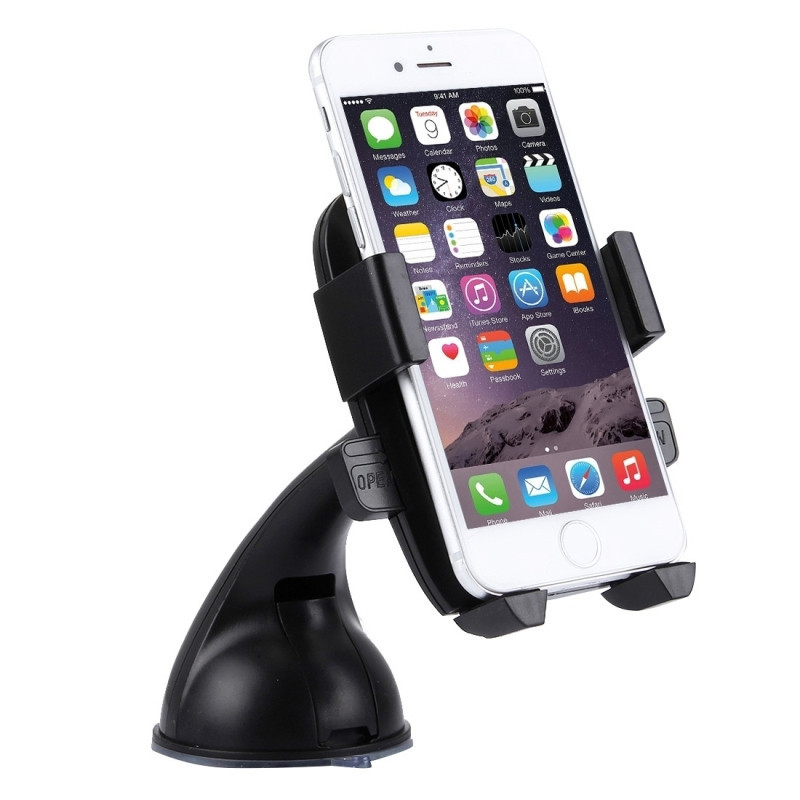Support Voiture Pour Smartphone Noir en Tunisie