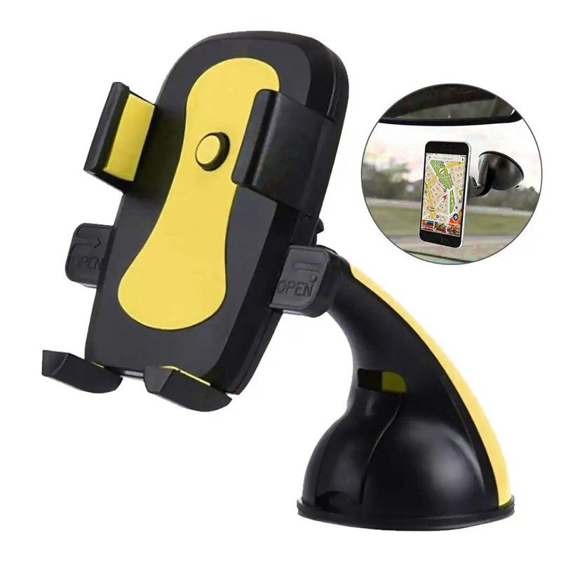 Support Voiture Pour Smartphone Jaune en Tunisie Support Voiture Pour Smartphone Jaune en Tunisie