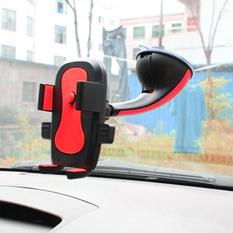 Support Voiture Pour Smartphone Rouge en Tunisie