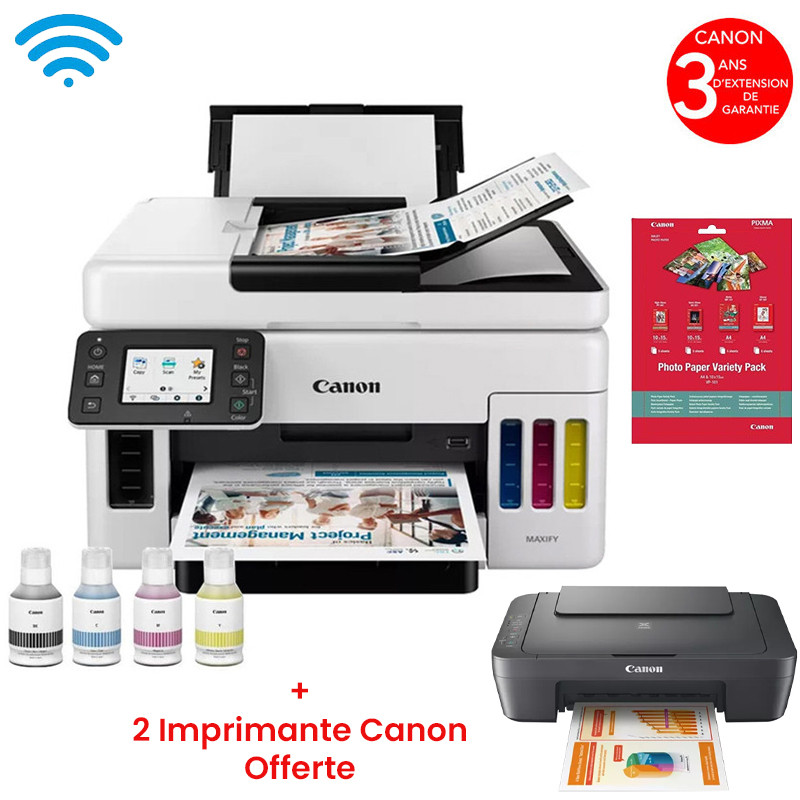 Imprimante Canon Maxify GX6040 À Réservoir D'encre en Tunisie