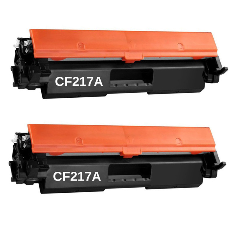 Pack De 2 Toners HP CF217A Adaptables Noir En Tunisie Pack De 2 Toners HP CF217A Adaptables Noir En Tunisie