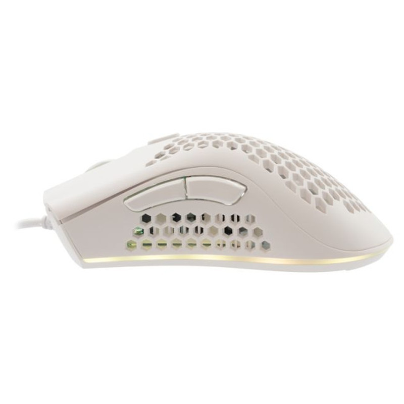 Souris Gamer Baracuda Coral BGM-032 Blanc en Tunisie