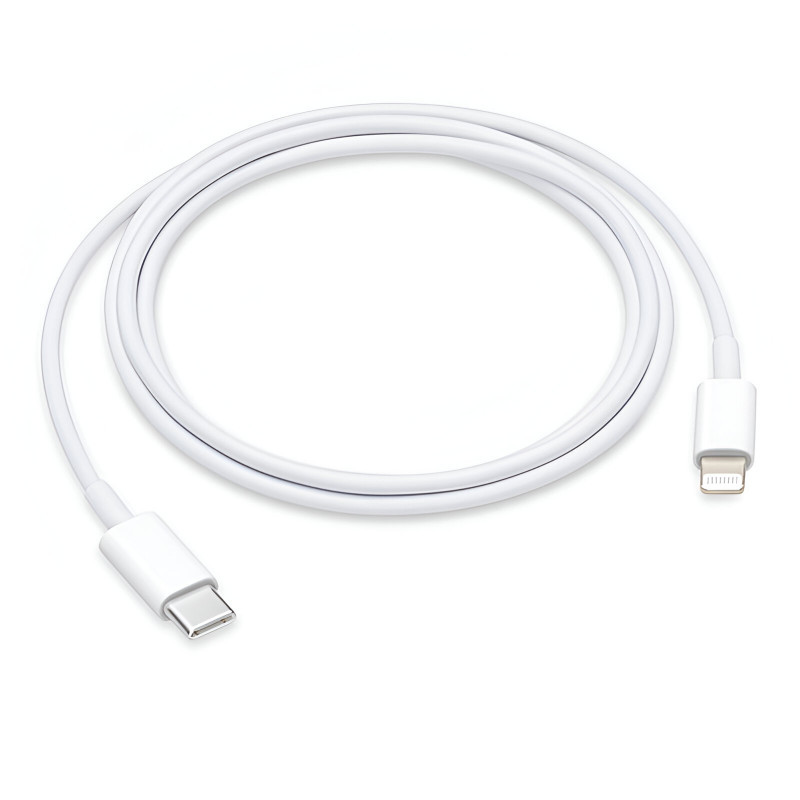 Câble Chargeur Apple Type-C Vers Lightning Blanc en Tunisie