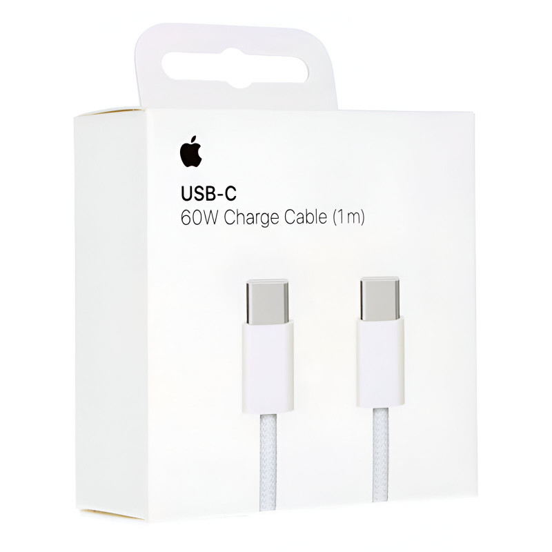 Câble Chargeur Apple Type-C Vers Type-C Blanc en Tunisie