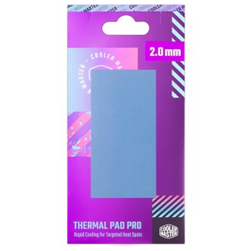 Pâte Thermique Cooler Master PAD Pro 2 mm Bleu En Tunisie Pâte Thermique Cooler Master PAD Pro 2 mm Bleu En Tunisie