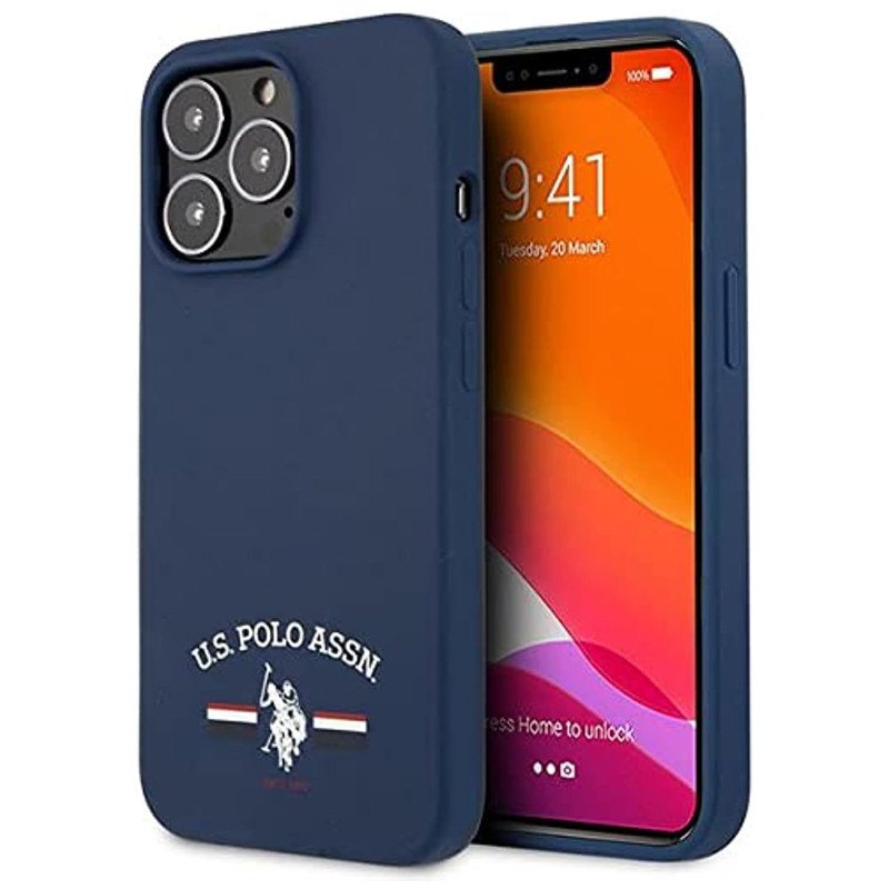 Coque IPhone 13 Pro Polo ASSN Bleu En Tunisie
