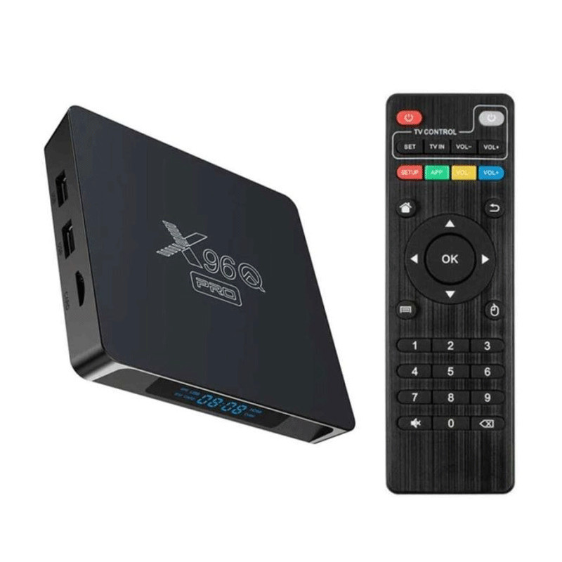 Box Android TV X96Q Pro Alpha 4Go 32Go Noir en Tunisie