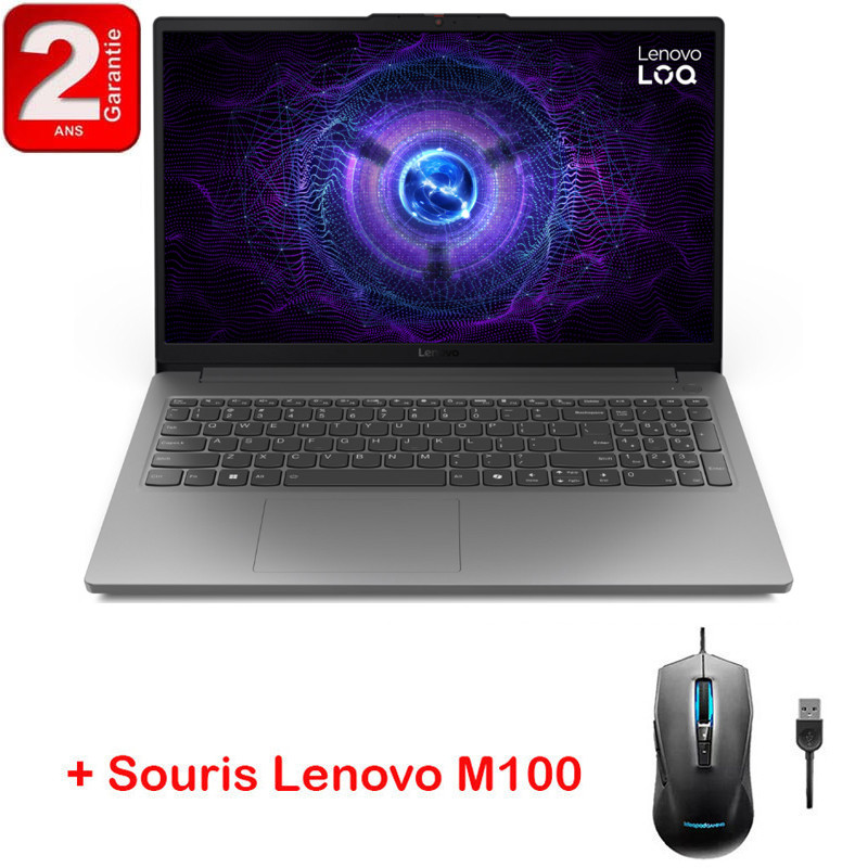 Pc Portable Gamer Lenovo LOQ 15IAX9 i5 12Gén 16Go 512Go SSD Windows11 en Tunisie