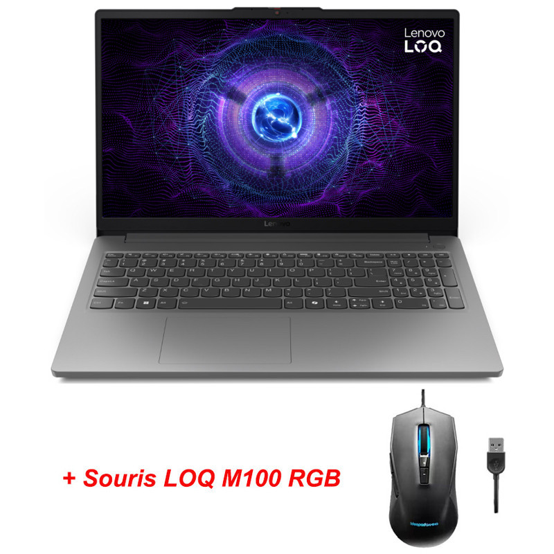 Pc Portable Gamer Lenovo LOQ 15IAX9 i5 12Gén 16Go 512Go SSD Windows11 en Tunisie