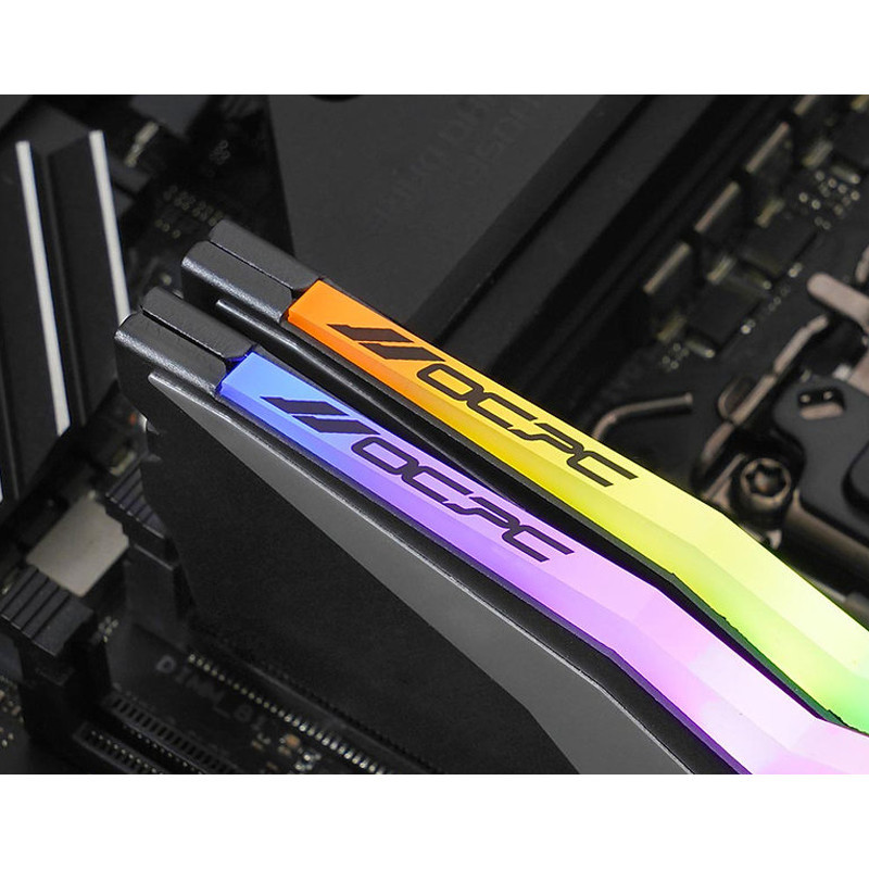Barette Mémoire OCPC Pista 32Go DDR5 6000Mhz RGB U-DIMM En Tunisie