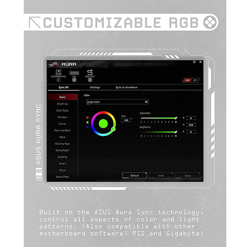 Barette Mémoire OCPC X3 16Go DDR4 3600Mhz RGB U-DIMM En Tunisie