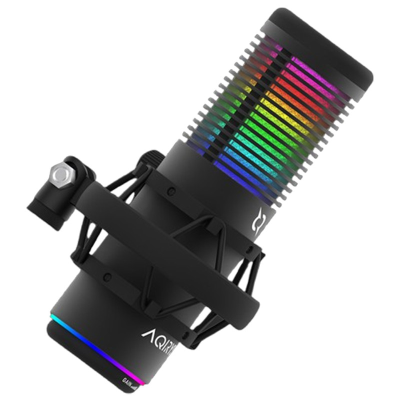 Microphone Gamer Aqirys Galileo RGB Noir En Tunisie