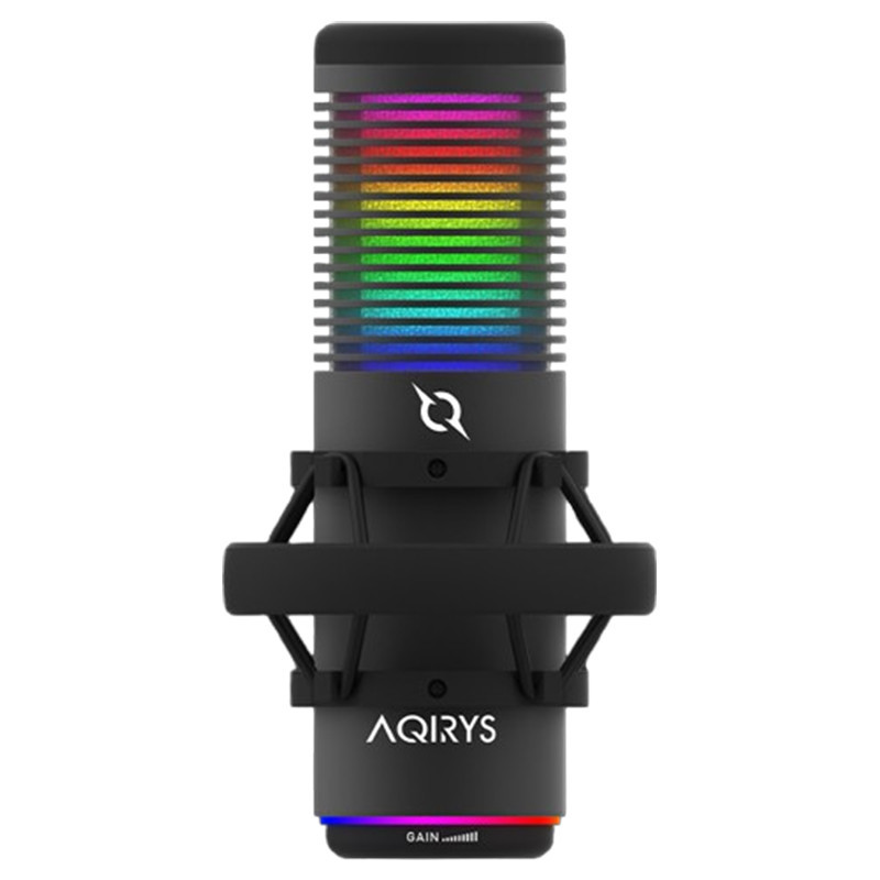 Microphone Gamer Aqirys Galileo RGB Noir En Tunisie