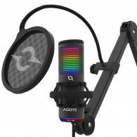Microphone Gamer Aqirys Galileo RGB Noir En Tunisie Microphone Gamer Aqirys Galileo RGB Noir En Tunisie