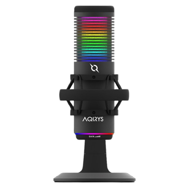 Microphone Gamer Aqirys Galileo RGB Noir En Tunisie Microphone Gamer Aqirys Galileo RGB Noir En Tunisie