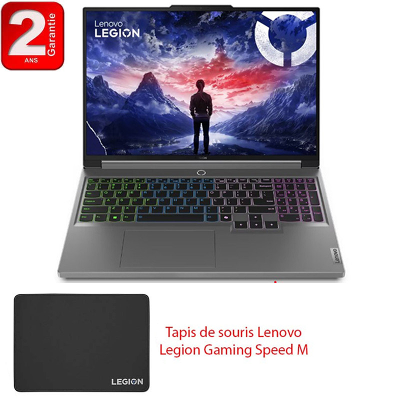 Pc Portable Gamer Lenovo Legion 5 16IRX9 I7 14Gen 24Go 1 To SSD Windows11 En Tunisie