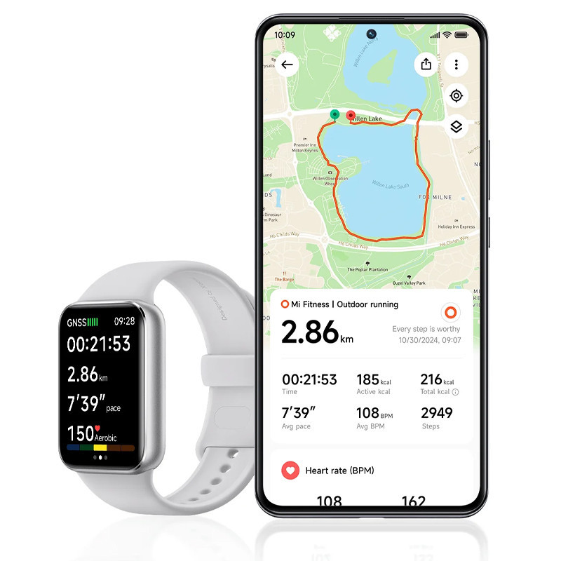 Montre Connectée Xiaomi Smart Band 9 Pro Silver En Tunisie