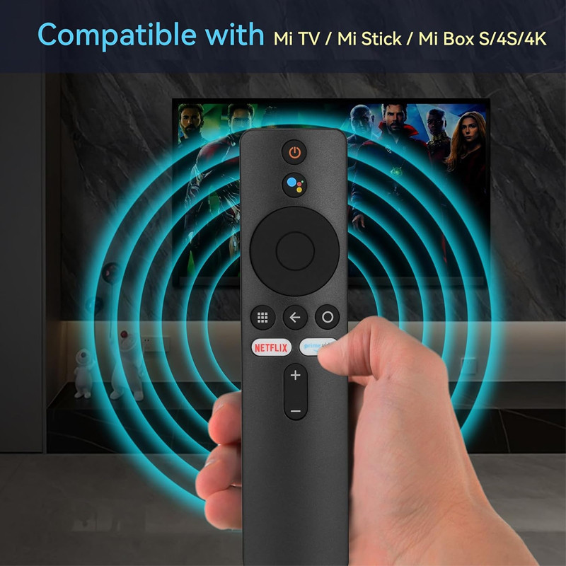 Télécommande Vocale Pour Xiaomi Mi Box TV S/4S/4K Noir en Tunisie