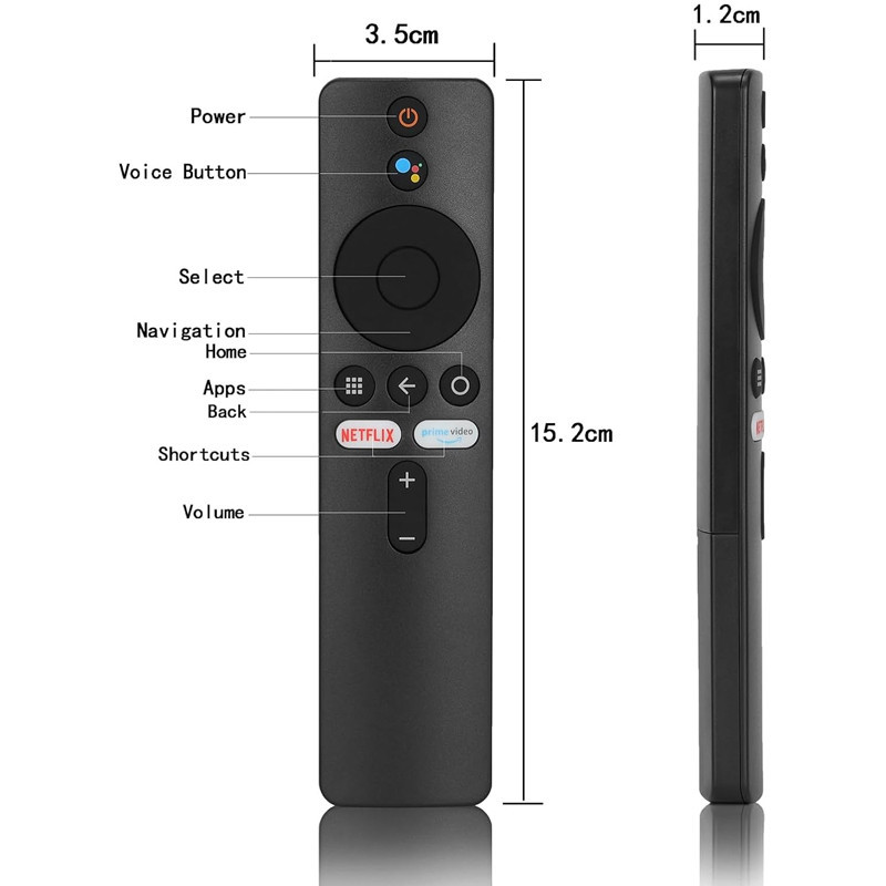 Télécommande Vocale Pour Xiaomi Mi Box TV S/4S/4K Noir en Tunisie