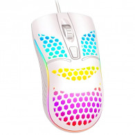 Souris Gamer X6 RGB Blanc En Tunisie