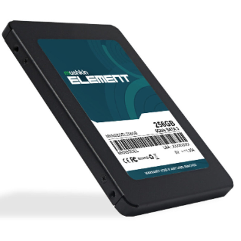 Disque Dur SSD Interne Mushkin Element SATA 2.5" 256Go Noir En Tunisie