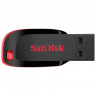 Clé Usb Sandisk 16Go Cruzer Blade Rouge en Tunisie