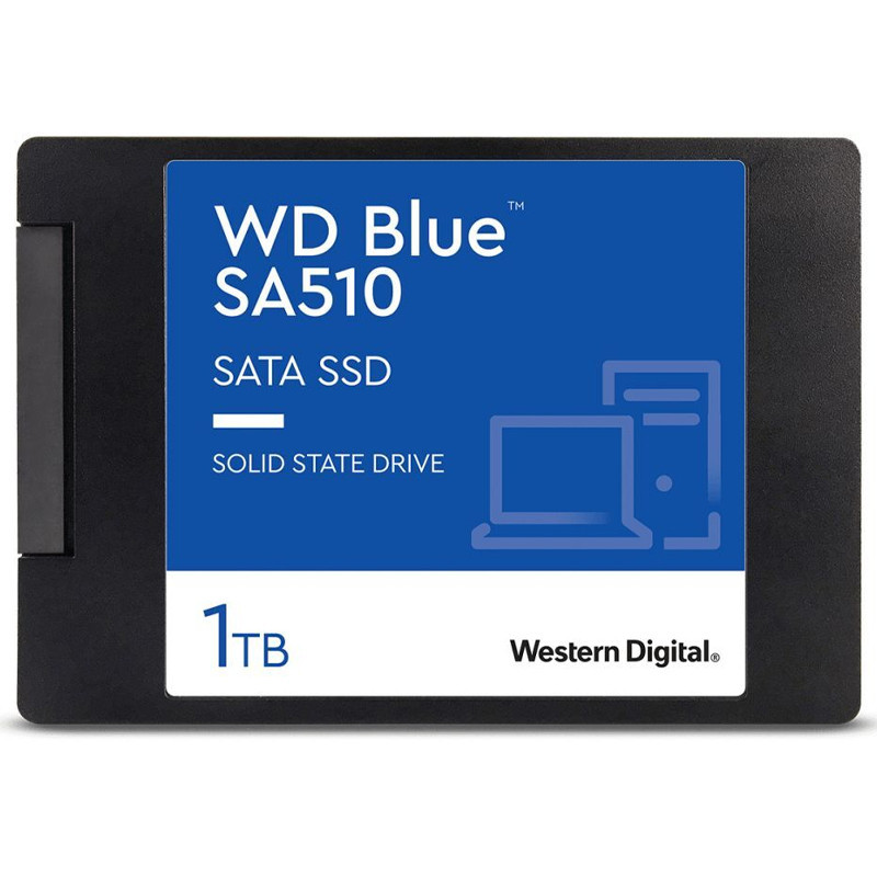 Disque Dur SSD Interne Western Digital WD Blue SA510 1To 2.5" SATA III En Tunisie Disque Dur SSD Interne Western Digital WD Blue SA510 1To 2.5" SATA III En Tunisie