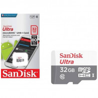 Carte Mémoire Sandisk Ultra MicroSDHC 32Go Gris en Tunisie Carte Mémoire Sandisk Ultra MicroSDHC 32Go Gris en Tunisie