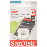 Carte Mémoire Sandisk Ultra MicroSDHC 32Go Gris en Tunisie Carte Mémoire Sandisk Ultra MicroSDHC 32Go Gris en Tunisie