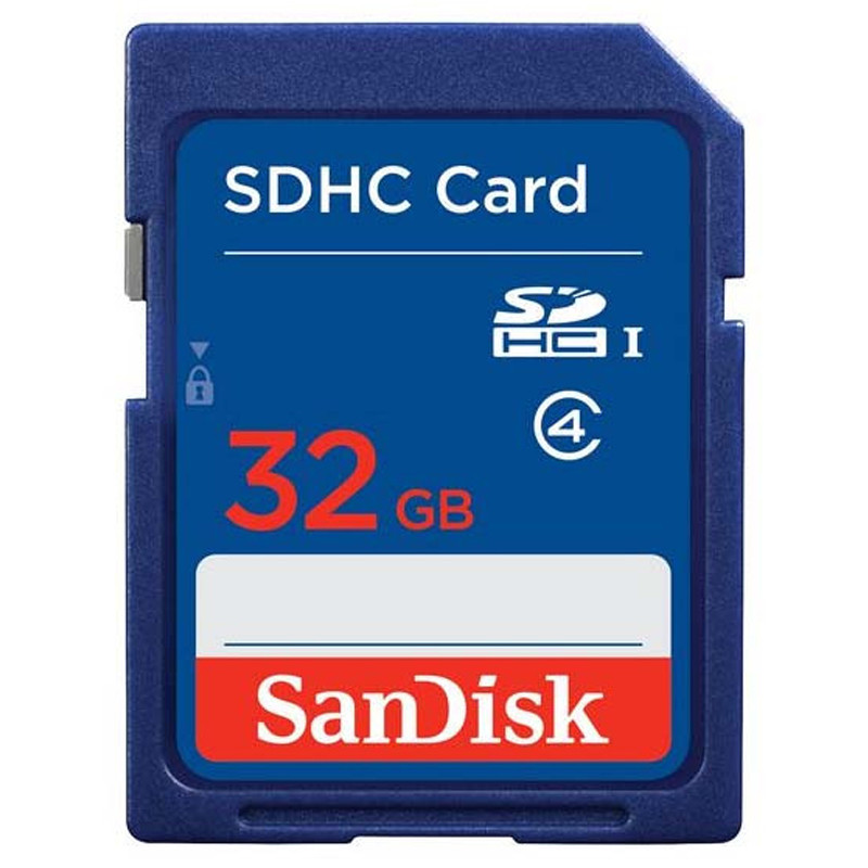 Carte Mémoire SanDisk 32Go SDHC en Tunisie Carte Mémoire SanDisk 32Go SDHC en Tunisie