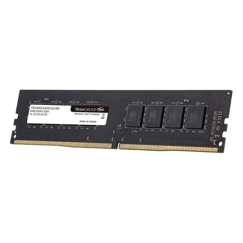 Barrette Memoire Team Group 8Go DDR4 3200 Mhz  En Tunisie