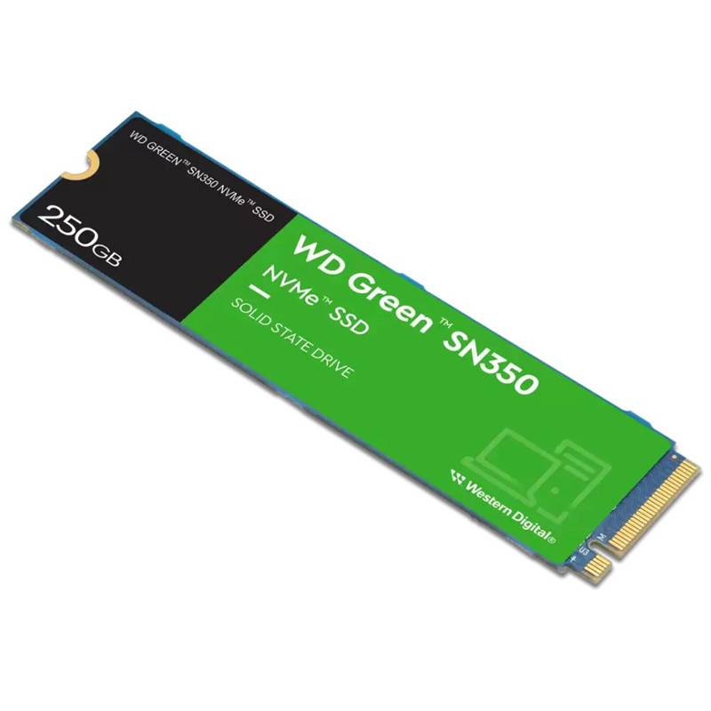 Disque Dur SSD Interne Western Digital Green SN350 250Go M.2 NVME En Tunisie