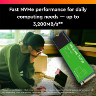 Disque Dur SSD Interne Western Digital Green SN350 250Go M.2 NVME En Tunisie Disque Dur SSD Interne Western Digital Green SN350 250Go M.2 NVME En Tunisie