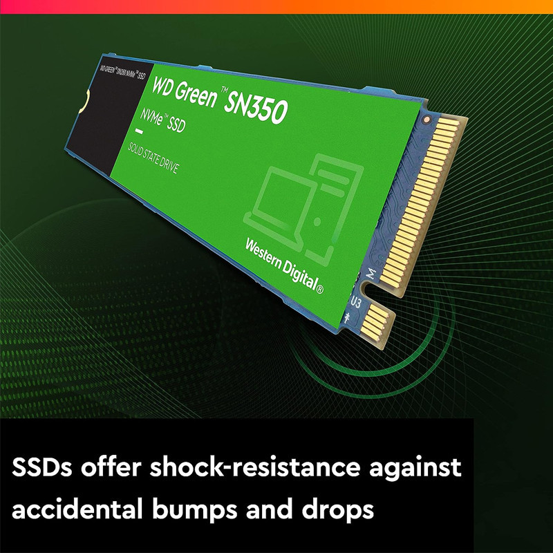 Disque Dur SSD Interne Western Digital Green SN350 250Go M.2 NVME En Tunisie