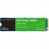 Disque Dur SSD Interne Western Digital Green SN350 250Go M.2 NVME