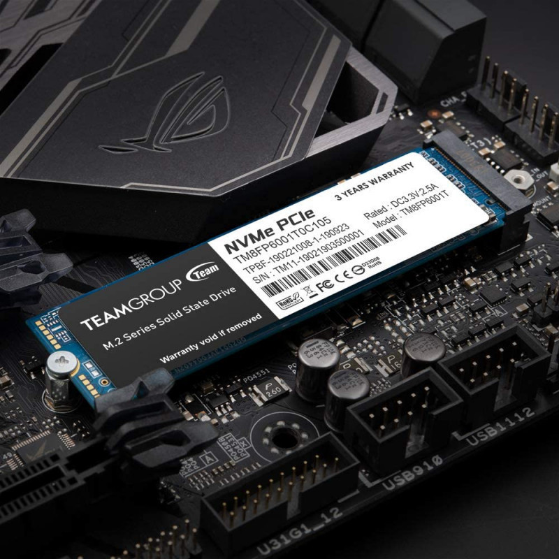 Disque Dur Interne SSD M.2 Team Group MP33 512Go (TM8FP6512G0C101)